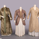 PLUSH DOLMAN COAT, SOUTACHE &amp; SILK JACKET &amp; DUSTER, LATE 19TH-EARLY 20TH C