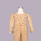 LINEN BOYS SKELETON SUIT, 1820s