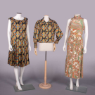 GALANOS &amp; VALENTINO PRINTED SILK ENSEMBLES, USA &amp; ITALY, 1970-1980s