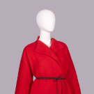 GEOFFREY BEENE MOHAIR COAT, USA, 1980s