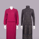 TWO MISSONI WOOL BLEND ENSEMBLES, ITALY, 1970-1980s