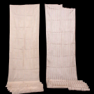 SILK SHIRTING YARDAGE, c. 1900