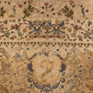 SILK &amp; GOLD EMBROIDERED PANEL, COLONIAL PORTUGAL, 1585-1610