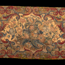 WOOL &amp; SILK EMBROIDERED TAPESTRY, FRANCE, c. 1685