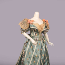 WORTH RENAISSANCE REVIVAL EVENING GOWN, PARIS, C. 1894