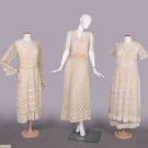 THREE TULLE OR CREPE LINGERIE DRESSES, 1912-1917