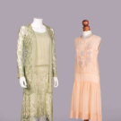 TWO PARTY OR AFTERNOON DRESSES, EARLY 1920s
