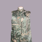 EMBROIDERED LADIES VEST CONSTRUCTED FROM CHINESE PANEL, 1920s