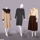 THREE KNIT DESIGNER DAY DRESSES, JAPAN &amp; USA, 1970-1980s