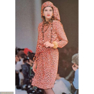 YSL CHEETAH PRINT RUNWAY DRESS, PARIS, S/S 1989