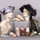 LADIES SHOES &amp; HATS, 1800-1910s
