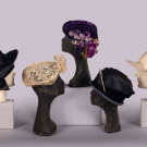 COLLECTION OF LADIES HATS, LATE 1910- EARLY 1920s