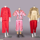 THREE PAIR LADIES OR CHILDRENS PAJAMAS, CHINA, 1950s