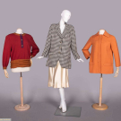 CARDIN, LAGERFELD &amp; BLASS WOOL TOPS, USA &amp; FRANCE, LATE 1960-1990s
