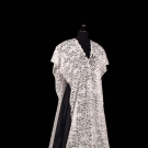 HANDMADE BOBBIN LACE TABBARD, 18TH C