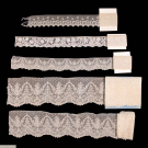 FOUR FLEMISH OR MECHLIN BOBBIN LACE LENGTHS, 18TH C