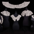 SIX IRISH CROCHET COLLAR, 1890-1910