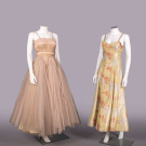 TWO HENRI BENDEL PARTY DRESSES, 1930-1950s