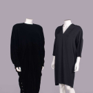 NORMA KAMALI &amp; GIANFRANCE FERRE SILK DRESSES, USA &amp; ITALY, 1980s