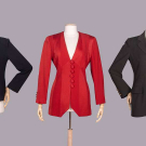 THREE CHEAP &amp; CHIC MOSCHINO BLAZERS, ITALY, 1990s