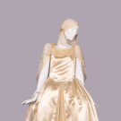ROBE DE STYLE WEDDING GOWN, EARLY-MID 1920s