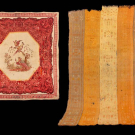 PRINTED BLANKET &amp; CARPET WRAPPER, FRANCE &amp; ALGERIA, 1820s &amp; c. 1900