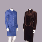 TWO VALENTINO SKIRT SUITS, ITALY, 1980s