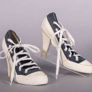 NORMA KAMALI ICONIC HIGH HEEL SNEAKERS, USA, 1983