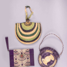FOUR NOVELTY HANDBAGS, 1920-1940s