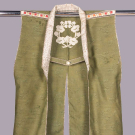 LATE EDO PERIOD SAMURAI JINBAORI, JAPAN, 19th C
