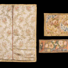 THREE PATTERNED SILK PANELS, EUROPE, 1690-1770s