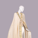 S. IIDA EMBROIDERED SILK BURNOOSE, JAPAN, 1910s