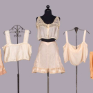 COLLECTION OF SILK &amp; LACE LINGERIE, 1920-1930s