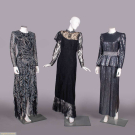THREE DESIGNER EVENING GOWNS, USA, UK &amp; PARIS, 1980s
