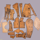 SET OF TAILORING &amp; DRESSMAKING DEVICES, NEW ENGLAND, c. 1895