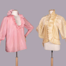 TWO ZANDRA RHODES TOPS, LONDON, 1970s