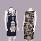 LACROIX &amp; LANVIN COCKTAIL DRESSES, PARIS, c. 1994 &amp; A/W 2013