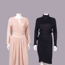 GEOFFREY BEENE &amp; THEIRRY MUGLER PARTY DRESSES, USA &amp; PARIS, 1980-1990s