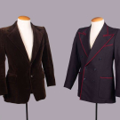 TWO YSL MANS BLAZERS, PARIS, c. 1969 &amp; c. 1979