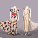 JERSEY OR SATIN EVENING GOWNS, c. 1934-1938