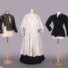 EMBROIDERED ZOUAVE, LINEN ROBE &amp; CASHMERE JACKET, 1860s &amp; 1906-1910s