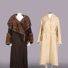 TWO WOOL OR LINEN COATS OR DUSTERS, C. 1904 - 1930