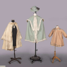  THREE CHILDRENS’ CAPES OR COATS, C. 1842-1885