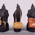 THREE LEATHER HANDBAGS, BOTTEGA VENETA &amp; LOEWE, ITALY &amp; SPAIN, 1979 - 1984