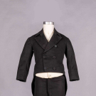 CHILDS EVENING SUIT, GENERAL TOM THUMB WEDDING PROVENANCE, C. 1863