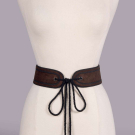 YSL BALLET RUSSE SUEDE BELT, PARIS, 1976-1977