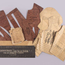 FOUR TAILORING OR DRESSMAKING DEVICES AND PATTERNS, 1886 - 1908