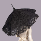 THREE SILK OR COTTON PARASOLS, 1900 - 1905