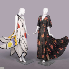 LOUIS FERAUD &amp; DONALD BROOKS EVENING DRESSES, PARIS &amp; USA, 1973 &amp; 1985