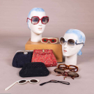 COLLECTION OF MIDCENTURY SUNGLASSES &amp; PURSES, 1950s - 1970s